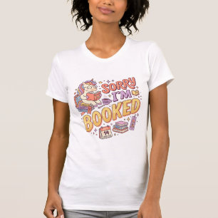 Camiseta Unicórnio Desculpe Estou Ocupado Caprichoso Design