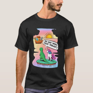Camiseta Unicórnio Dinossauro Arca de Noé Cristão Jesus Cat