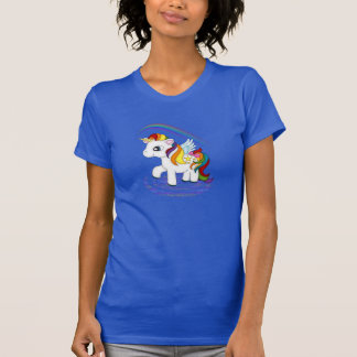 Camiseta Unicórnio do arco-íris