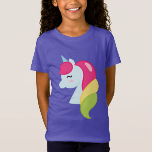 Camiseta Unicórnio do arco-íris
