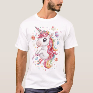 Camiseta Unicórnio do Candy Land (1)