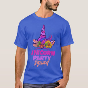 Camiseta Unicórnio do Festa Esquadrão do Lover Magnético Un