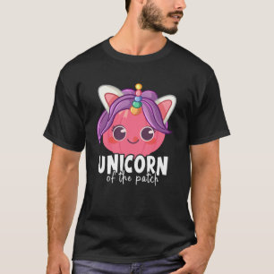 Camiseta Unicórnio do sistema I Pumpkin Horn Halloween Gril