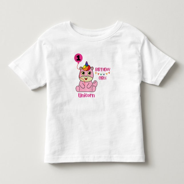 Camiseta Unicórnio É Um Design Bonito (Frente)