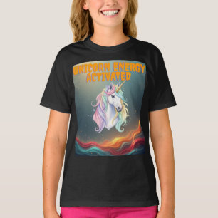 Camiseta Unicórnio Energia Ativada