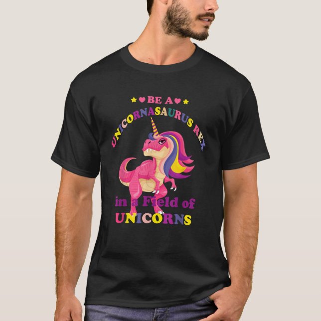 Camiseta unicórnio engraçado (Frente)