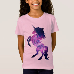 Camiseta unicórnio espacial