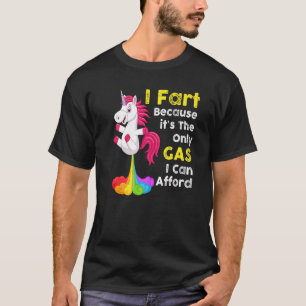 Camiseta Unicórnio Eu Fato Porque É O Único Gás Que Posso D