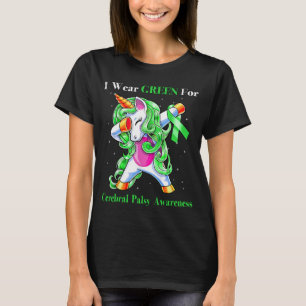 Camiseta Unicórnio Eu Uso Verde Para Conscientização Da Par
