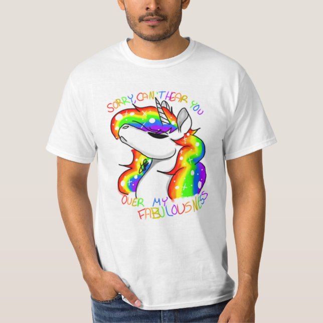 Camiseta Unicórnio fabuloso (Frente)