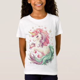 Camiseta unicórnio fantasia