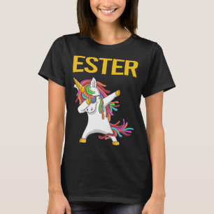 Camiseta Unicórnio Feliz - Ester Nome