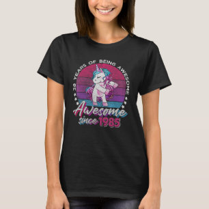 Camiseta Unicórnio Flexibilizador, 38 anos, presente no 38º