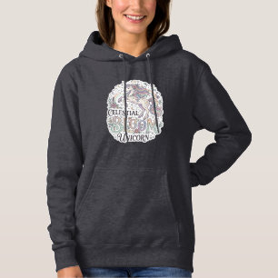 Camiseta Unicórnio Flor Celestial Unicórnio Vetor Premium T