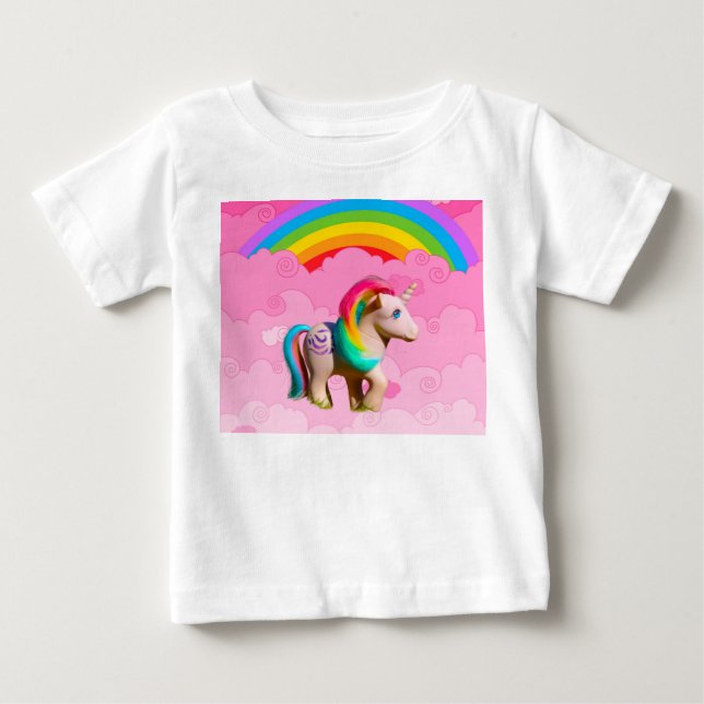 Camiseta Unicórnio Fofo. (Frente)
