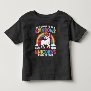 Camiseta Unicórnio Fofo Caprichoso Piadas Arco-íris E Unicó