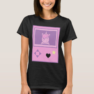 Camiseta Unicórnio Gamer Kawaii Menina Anime Pastel Estilo