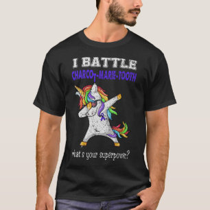 Camiseta Unicórnio I Batalha da Consciência Charcot-Marie-D