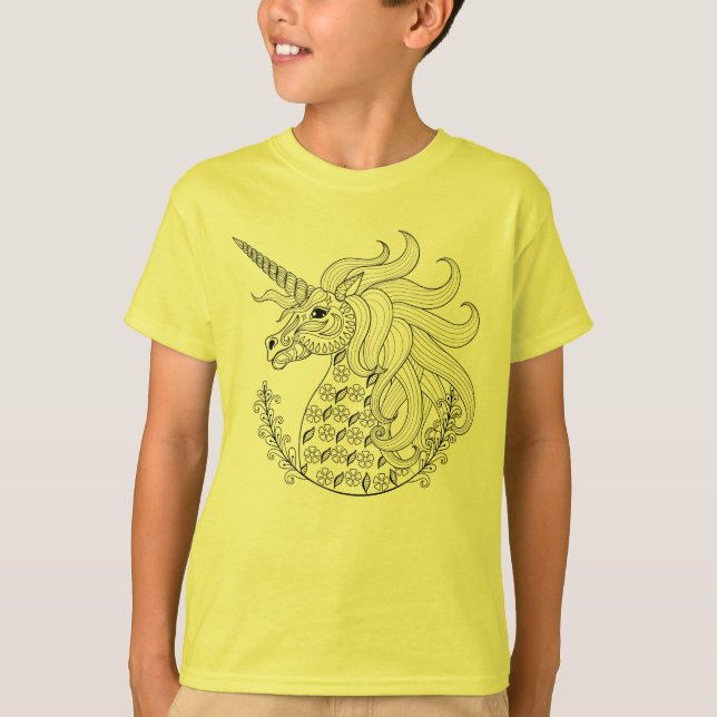 Camiseta Unicórnio inspirado (Frente)
