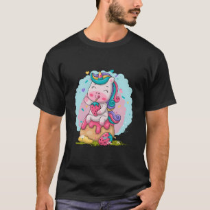 Camiseta Unicórnio Kawaii