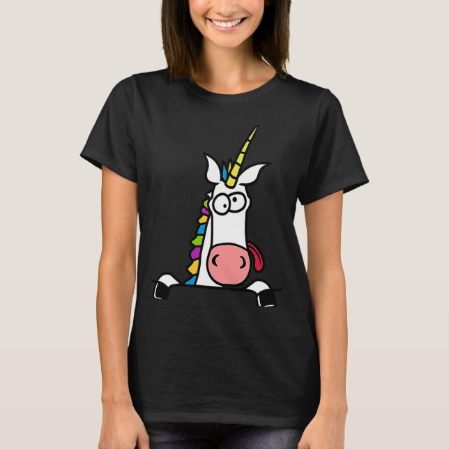 Camiseta Unicórnio Louco (Frente)