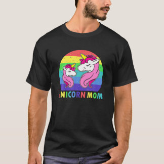 Camiseta Unicórnio Mãe Desejando Um Dia Cheio De Bondade