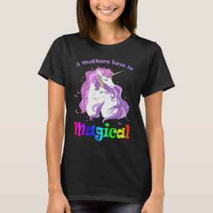 Camiseta Unicórnio Mãe Mães Amor É Magia