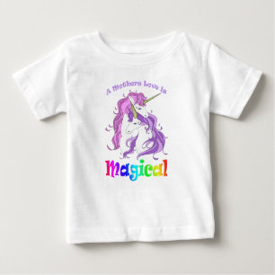 Camiseta Unicórnio Mãe Mães Amor É Magia