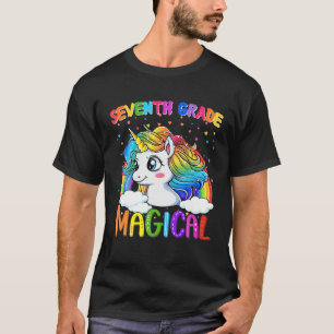 Camiseta Unicórnio Magnético Do 7º Grau - Arco - Íris D