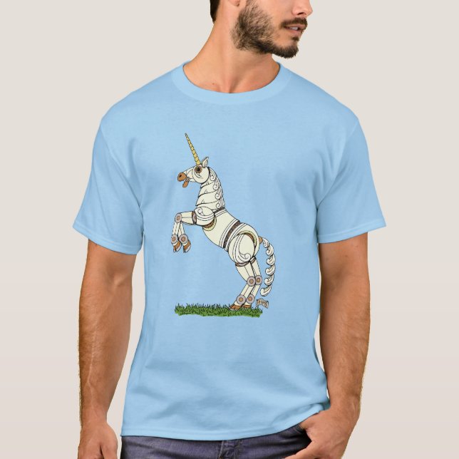 Camiseta Unicórnio Mecânico (Frente)