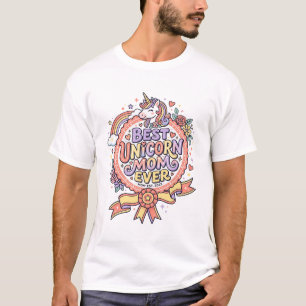 Camiseta Unicórnio Melhor Mãe Unicórnio Já Caprichoso Zazzl