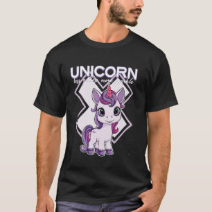 Camiseta Unicórnio Menos Galope Mais Esmagador Unicórnio 1