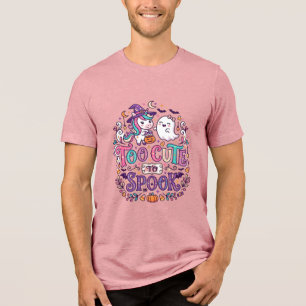 Camiseta Unicórnio Muito Fofo para Assustar Arte Colorida d