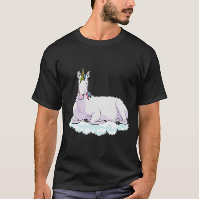 Camiseta Unicórnio na Nuvem (Frente)