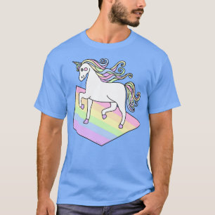 Camiseta Unicórnio no arco-íris
