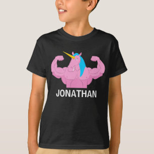 Camiseta Unicórnio Nome Personalizado, Presente Divertido P