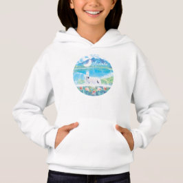 Camiseta Unicórnio num mundo de sonho de paraíso personaliz