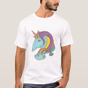 Camiseta Unicórnio Pastel