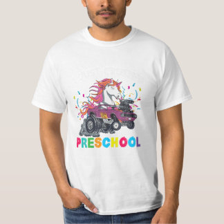 Camiseta Unicórnio Pré-Escolar Cruzado