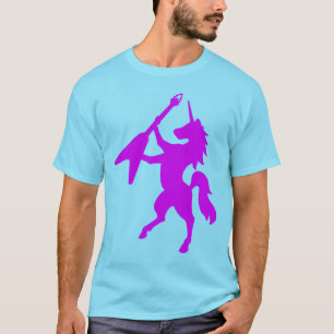 Camiseta Unicórnio que joga a guitarra