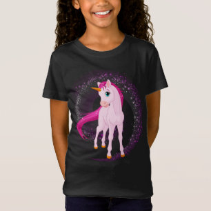 Camiseta Unicórnio Rosa