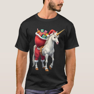 Camiseta Unicórnio Safado Piada Diversão Natal Família Manh