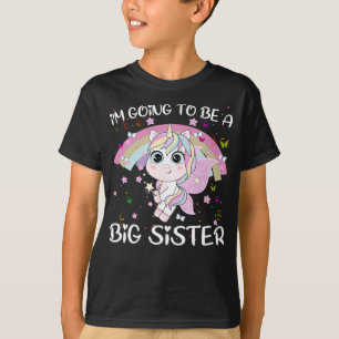 Camiseta Unicórnio serei uma Irmã Grande