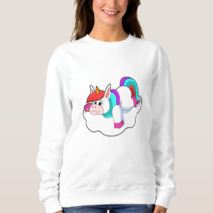 Camiseta Unicórnio sobre Nuvens