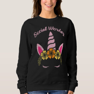 Camiseta Unicórnio sou uma assistente social única