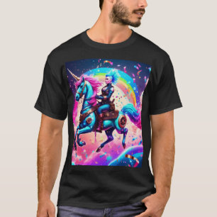 Camiseta Unicórnio steampunk