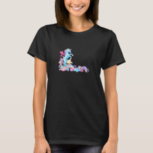 Camiseta Unicórnio Unicórnio Fábricas Coloridas Histórias A