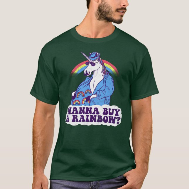 Camiseta Unicórnio vintage (Frente)