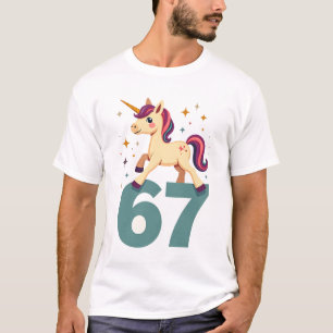 Camiseta Unicórnio Vintage Dabbing 67 Vetor Aniversário Arc