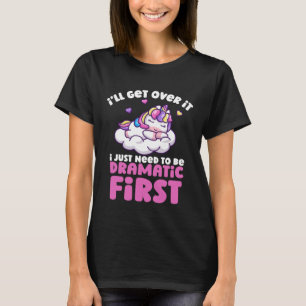 Camiseta Unicórnio, vou superar, só preciso ser Dramati